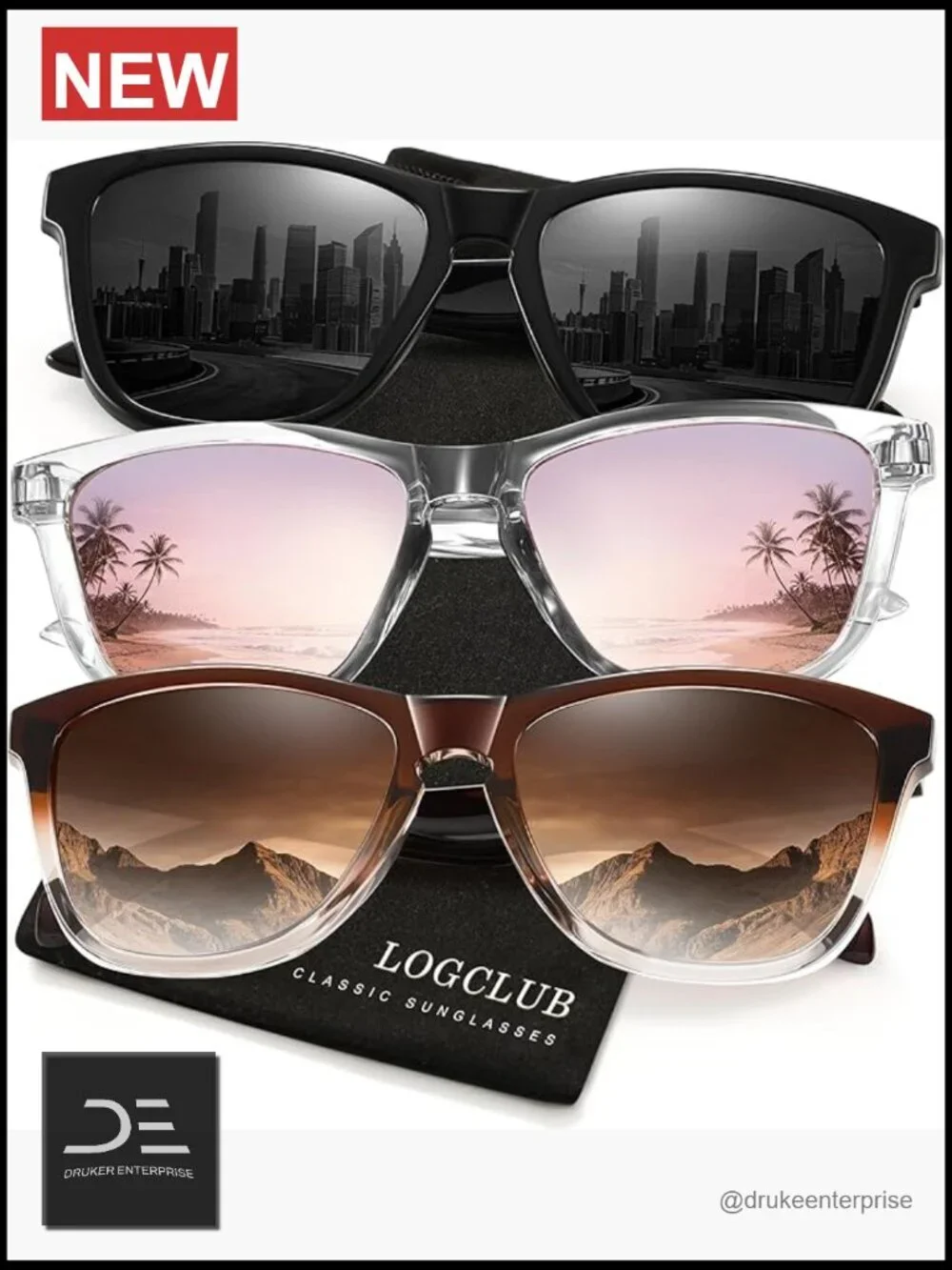 Classic Retro Polarized UV Protection Driving Sunglasses